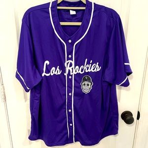 Denver Rockies Los Rockies Jersey